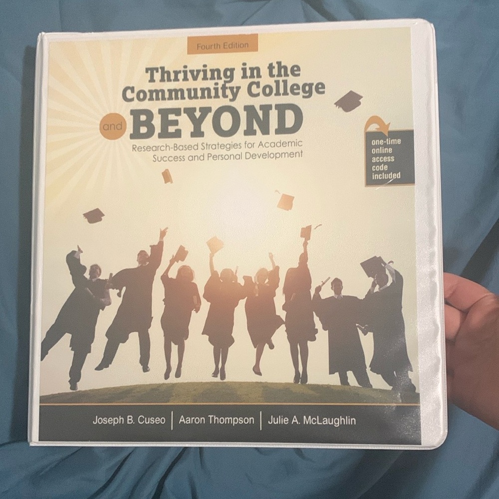 Thriving in Community College and Beyond Book